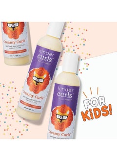 Curl Keeper Kinder Curls Creamy Curls Hair Moisturizer 8Oz/240Ml Styles Softens And Smoothes  - Image 4