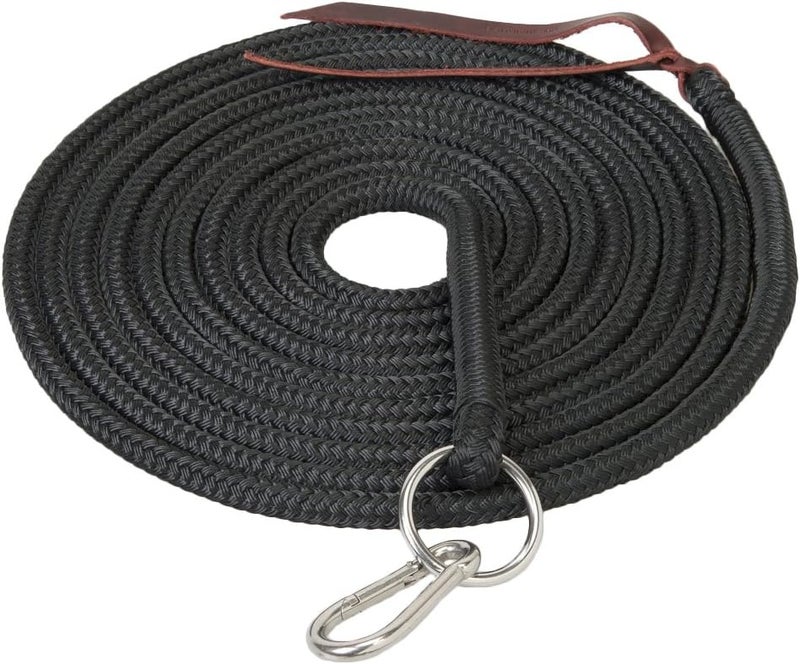 , LLC Silvertip Lunge Line with Ring and Snap