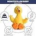 Jay Franco Weighted Sesame Street Plush Pillow Buddy 25 lbs Soft Plushie Stuffed Pillow 22 Inches Yellow Big Bird - Image 4