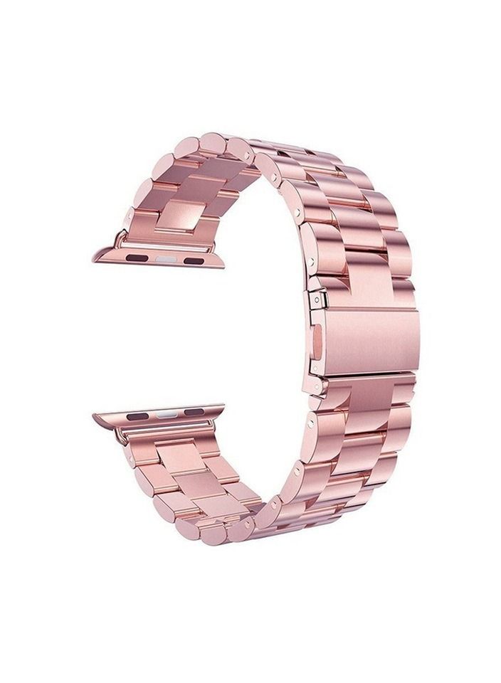 Metal Bands Compatible with Apple Watch Band 42mm 44mm 45mm, Stainless Steel Magnetic Absorption Strap, Wristband for iWatch Band for Apple Watch Series 7/6/5/4/3/2/1/SE, - Image 2