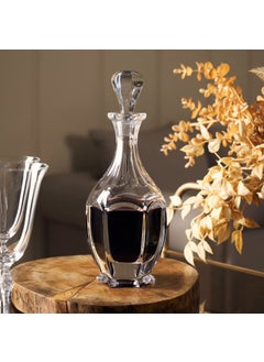 PURE HOME + LIVING PURE HOME LIVING Handcrafted in Czech Republic Made of Crystal Glass Clear Safari Decanter 610 ML 1 Piece  - Image 1