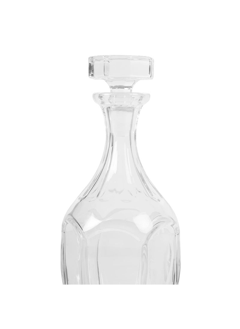 PURE HOME + LIVING PURE HOME LIVING Handcrafted in Czech Republic Made of Crystal Glass Clear Safari Decanter 610 ML 1 Piece  - Image 4