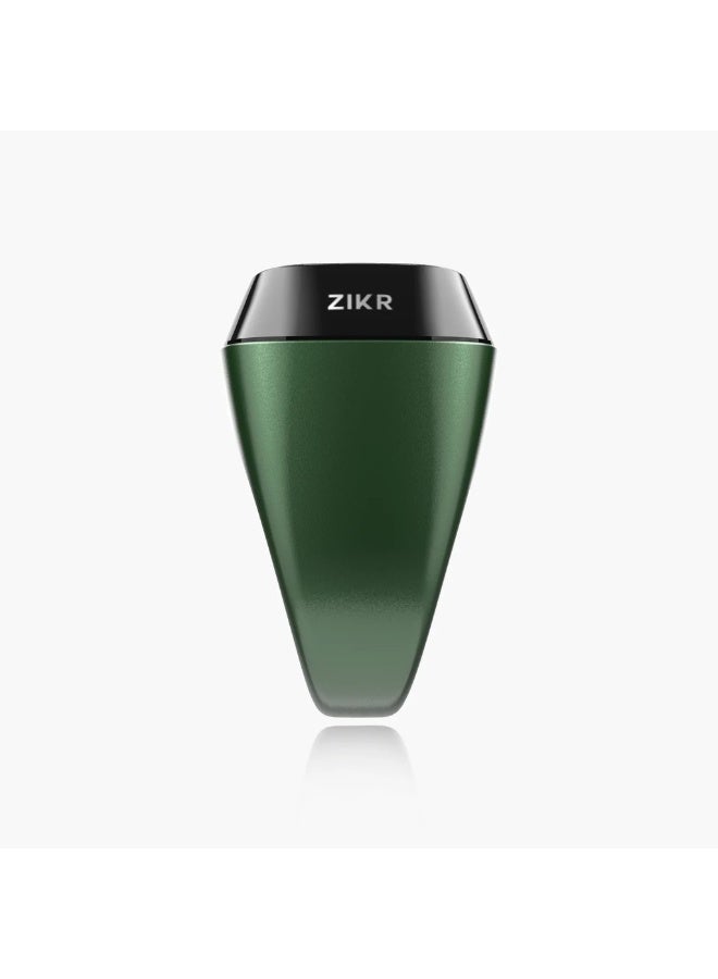 خاتم زكر خاتم الكتروني ذكي للتسبيح Zikr Ring وتذكير بمواقيت الصلاه قضاء احتيجات المسلمين التسبيح طوال اليوم مع تطبيق لتتبع  عدد التسابيح يأتي بشاشه OLED عاليه السطوع مقاس (20)mm - أخضر - Image 2