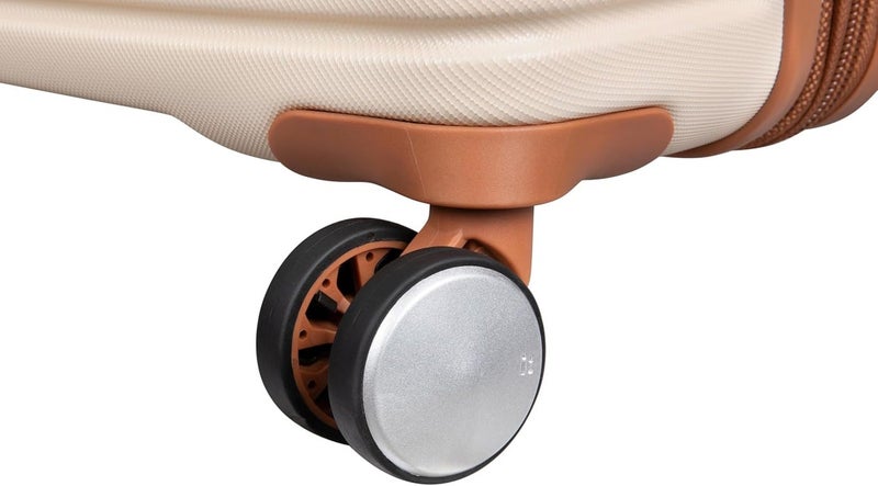 it luggage Indulging, Unisex ABS Material Hard Case Luggage, 8x360 degree Spinner Wheels, Expandable Trolley Bag, TSA Type lock, 16-2632-08, Size Small, Color Cream - Image 3