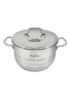 Homemaker ASTRA Premium 2.0 L Stainless Steel Casserole Pot – 16×10 cm | Oven & Microwave Safe, Non‑Stick & Easy Clean, Elegant Table‑to‑Oven Design | Durable Turkish Cookware  - Image 2
