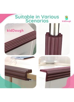 KidDough Baby Proofing Flat Edge Protector - 2 Meters Safety Strip, Furniture Edge Protector, Adjustable Dense Edge Guard For Kids Safety, Highly Shock Absorbant Edge Protector, Baby Safety Products  - Image 4
