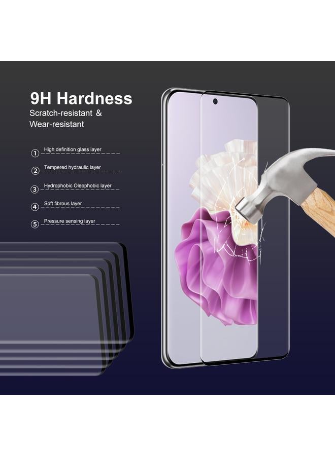 erorex For Huawei P60 Pro / Art 3D Hot Bending Side Glue Tempered Glass Full Film - Image 4