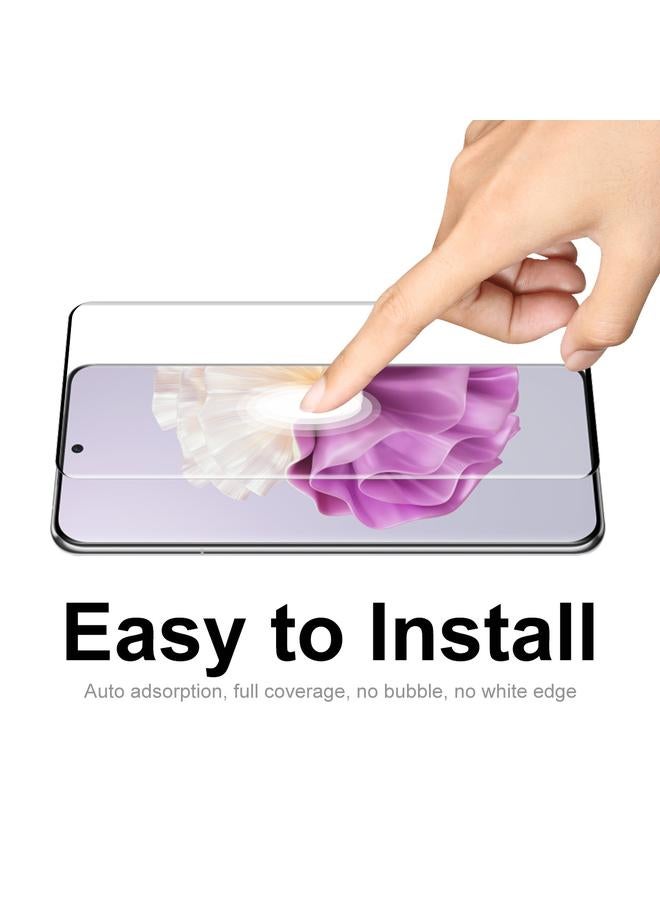 erorex For Huawei P60 Pro / Art 3D Hot Bending Side Glue Tempered Glass Full Film - Image 5