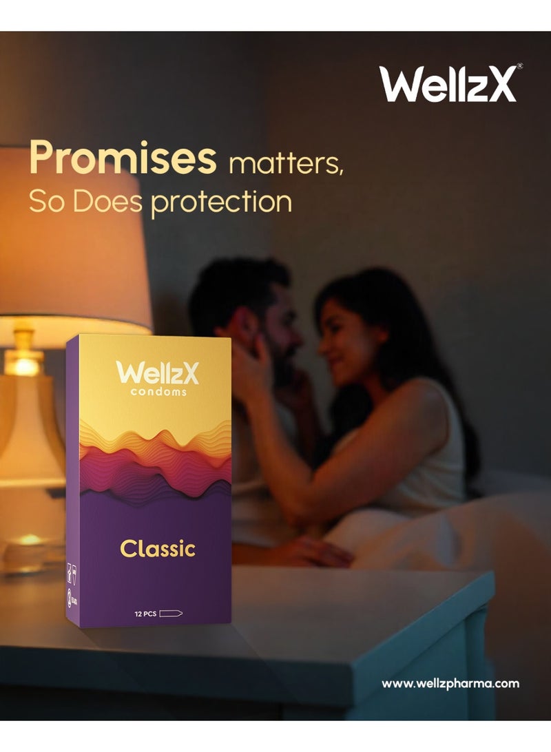 ويلزكس واقي ذكري WellzX كلاسيكي 12 قطعة - Image 3