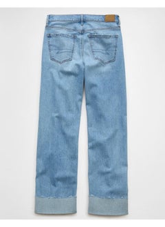 American Eagle AE Stretch High-Waisted Stovepipe Cuffed Jean  - Image 5