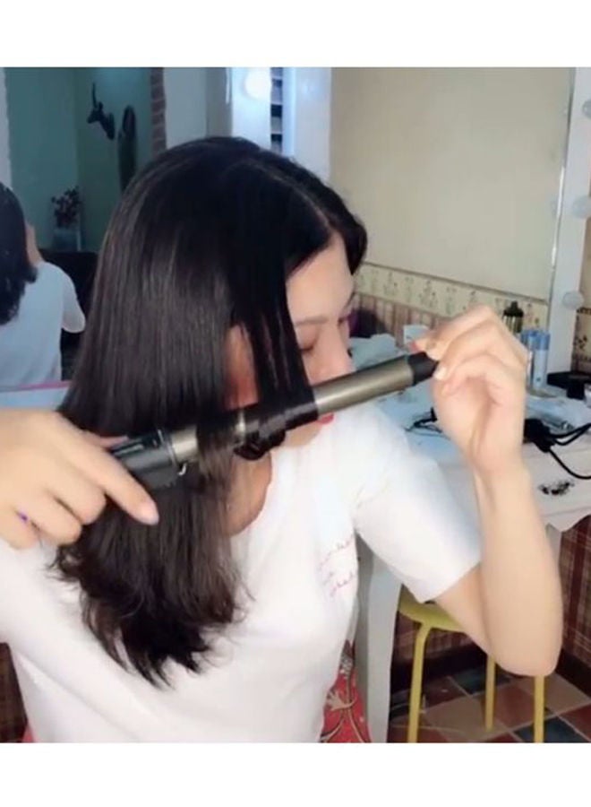 NIBEMINENT Professional Curling Iron Black/Gold 34.5cm - Image 2