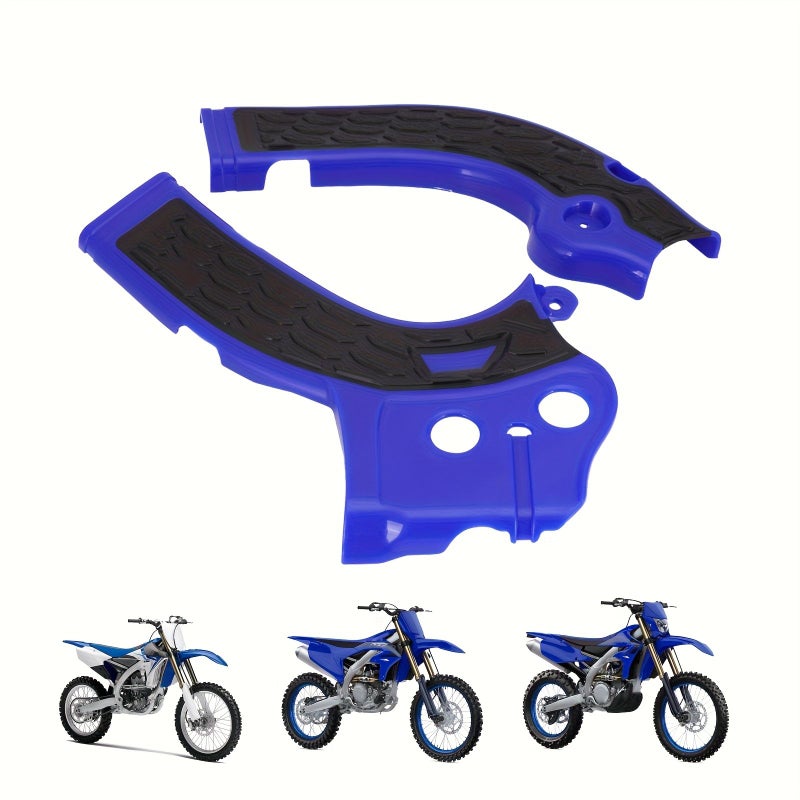 Blue Dirt Bike Frame Protector Guard Cover for YZF250 2014-2016 YZF450 2014-2015 WRF450 2016 - Image 1