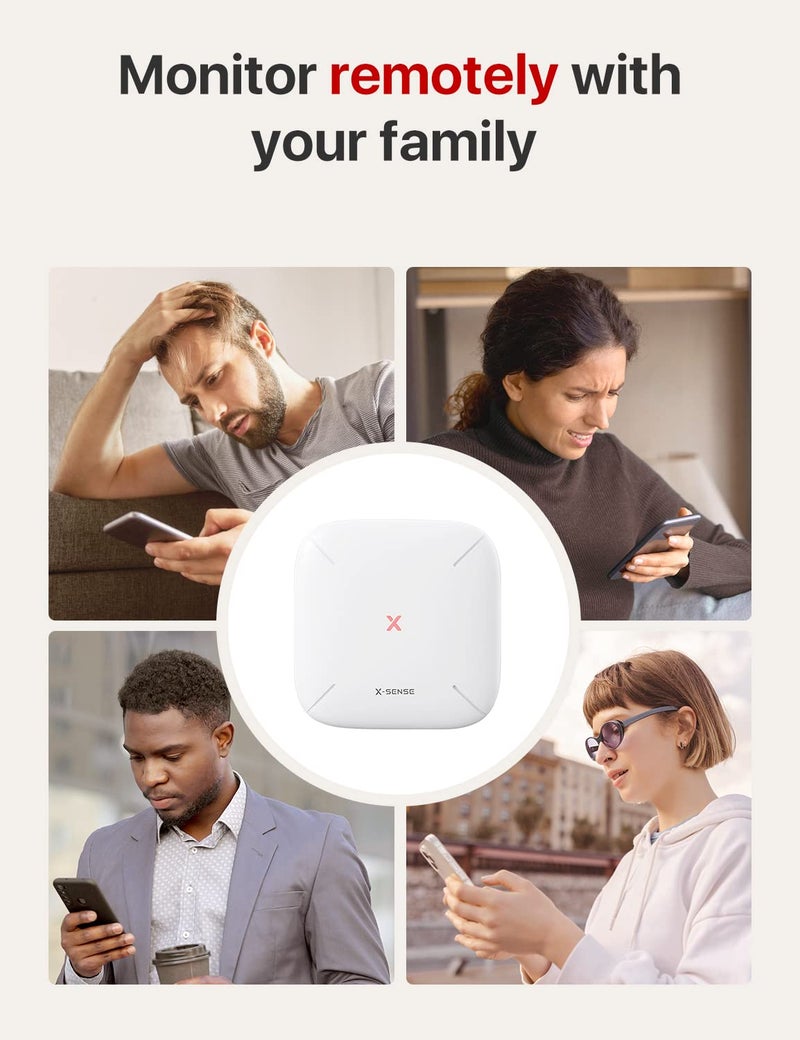 X-Sense Smart Home Base Station, 2.4 GHz Wi-Fi Required, Enhance Your Home Safety Network with Up to 50 Devices, Model SBS50 - Image 2