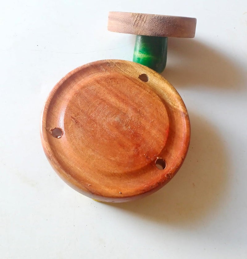 Wooden Adhirasam Oil Press with Handle Filter 003  - Image 1