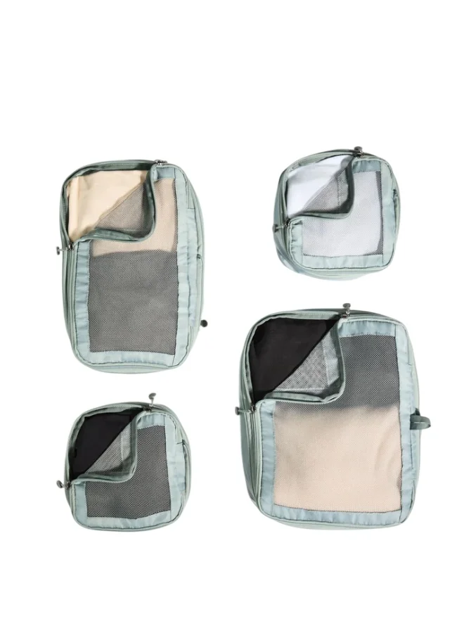 Antler Antler 4589-4PK Packing Cubes 4 Piece Set, Travel Organizer Bags for Clothes, Luggage & Suitcases, Reusable Packing Organizers