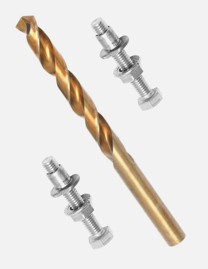 Alpha Rider Stainless Steel Chain Adjuster Bolt Replacement Swing Arm for Honda CBR1000RR CRF250R/X CRF450R/450X 2004-2017, For Kawasaki KX250 1988-2013, Includes 2 Piece Bolt Repair Kit - Image 1