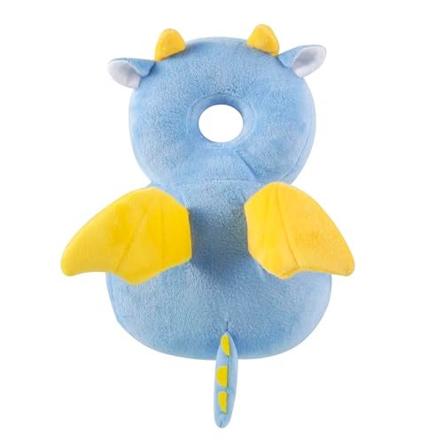PandaEar Baby Head Protection Backpack Toddler Walking Head Protector Adjustable Head Protector Pad Safety Cushion Blue - Image 1