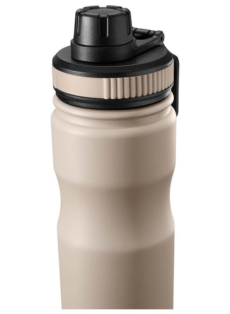 Tank Stainless Steel Water Bottle 650mL, Up to 12Hrs Cold, Off White - Image 5