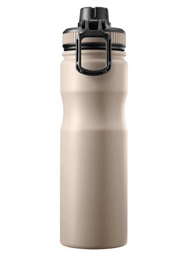 Tank Stainless Steel Water Bottle 650mL, Up to 12Hrs Cold, Off White - Image 2