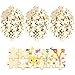 MoinKidz 300 Piece Blank Wooden Puzzle Pieces to Draw on Unfinished Freeform Jigsaw Puzzles for Crafts DIY Each Piece 14x1 Inches with Round Traditional Knob Interlocks - Image 2