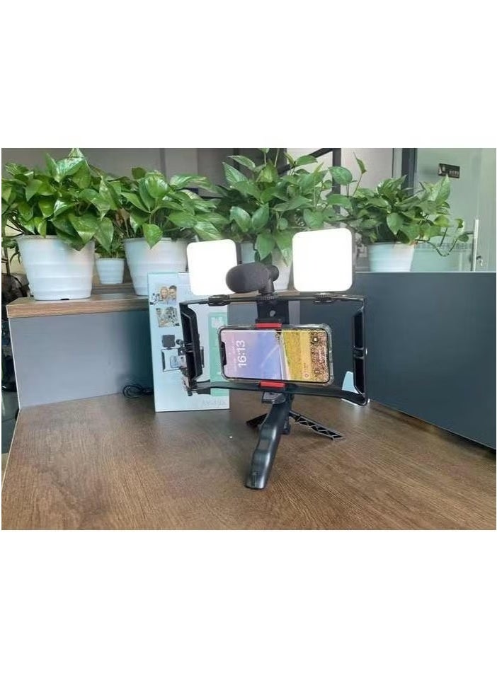 ACLIX AY-49X Video Making Kit – Camera Cage Stabilizer Rig for Smartphones, Film Making Rig with Hand Grip Bracket, Ideal for Smooth Video Recording, Vlogging, and Filmmaking - Image 5