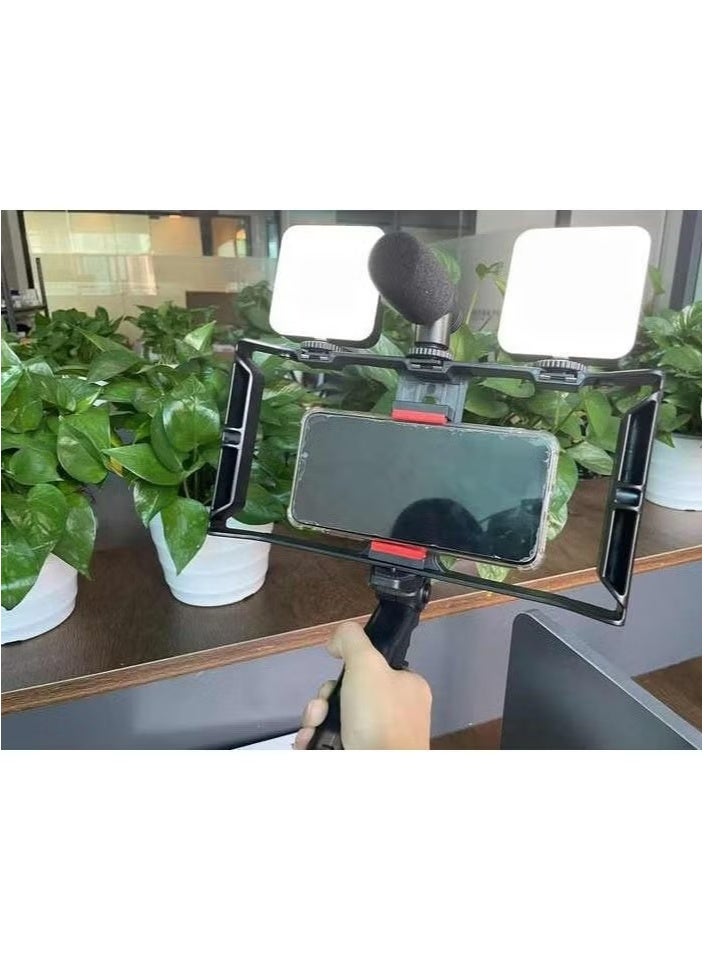 ACLIX AY-49X Video Making Kit – Camera Cage Stabilizer Rig for Smartphones, Film Making Rig with Hand Grip Bracket, Ideal for Smooth Video Recording, Vlogging, and Filmmaking - Image 3