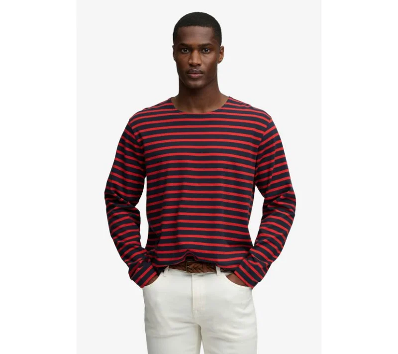 Merchant Stripe Ls Top