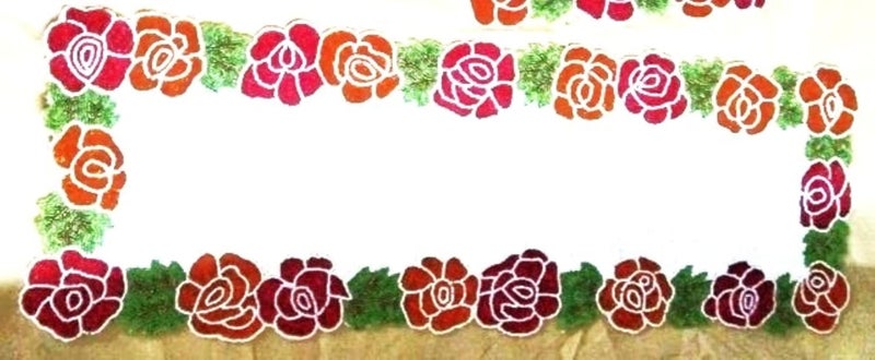 AIVIK Premium Handcraf Beautiful Beaded Table Runner Craftsmanship 13 36 Inch BR033 - Image 1