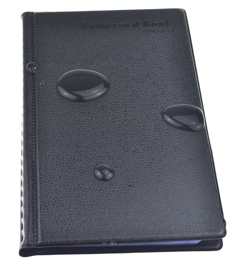 SAMYO Business Card Book Holder Name Card Organizer Professional Office Journal Organizer Holds 240 Cards - Black - Image 5