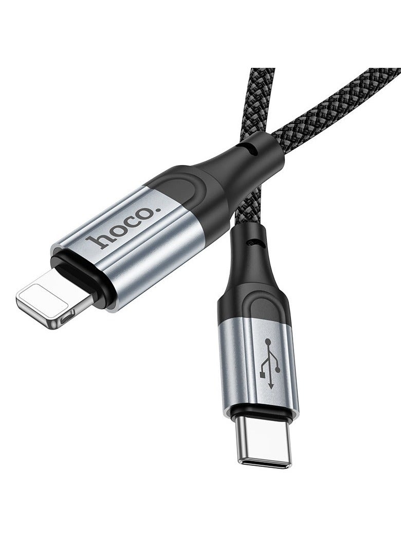 Hoco Premium Hoco X102 USB Cable Featuring Strong Nylon Braiding, Stable Transmission, and Universal Compatibility for Daily Use - Image 4