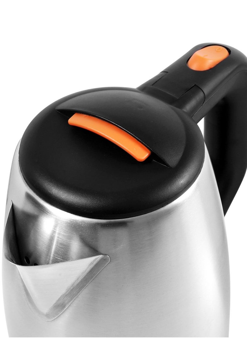 DOMEA Electric Kettle, 1.8 L Stainless Steel, 360° Cordless Electric Jug With Detachable Power Base, Auto Cut-off Function, 1500 W, Silver, 2 Year Warranty  - Image 3