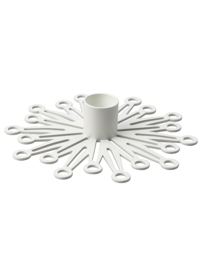 Candlestick White 3 Cm - Image 1