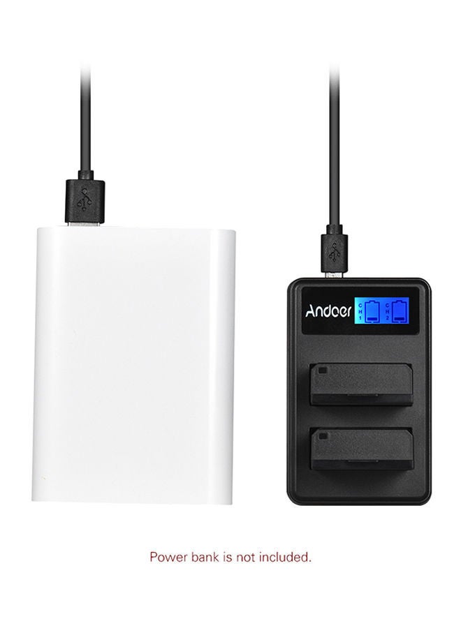 NIBEMINENT Compact Dual Channel Lcd Camera Battery Charger - Image 5