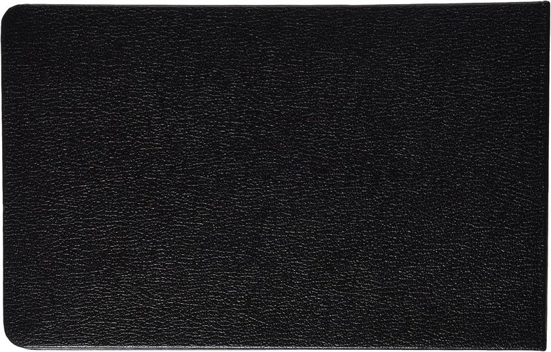 Rediform 63453 1" 4-Ring Ledger Binder with 100 Mini-Ledger Sheets and A-Z Index, 5" x 8.5" (Black) - Image 2