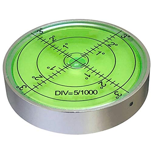 Taskar Aluminium Bullseye Round Precision Spirit Level 60mm Caravan - Image 4