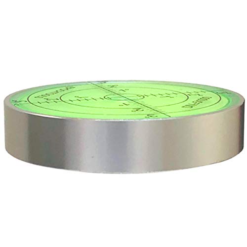Taskar Aluminium Bullseye Round Precision Spirit Level 60mm Caravan - Image 2