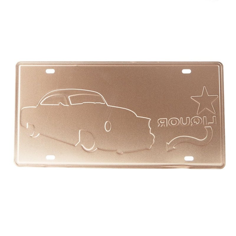 Eazywagon Drive In Liquor Store Multipurpose Metal Signs - License Wall Plate, Decorative Car Tag - Ideal for Cafe, Restaurant, Shop, Home, Hotel, Club, Office, Living Area - Image 3