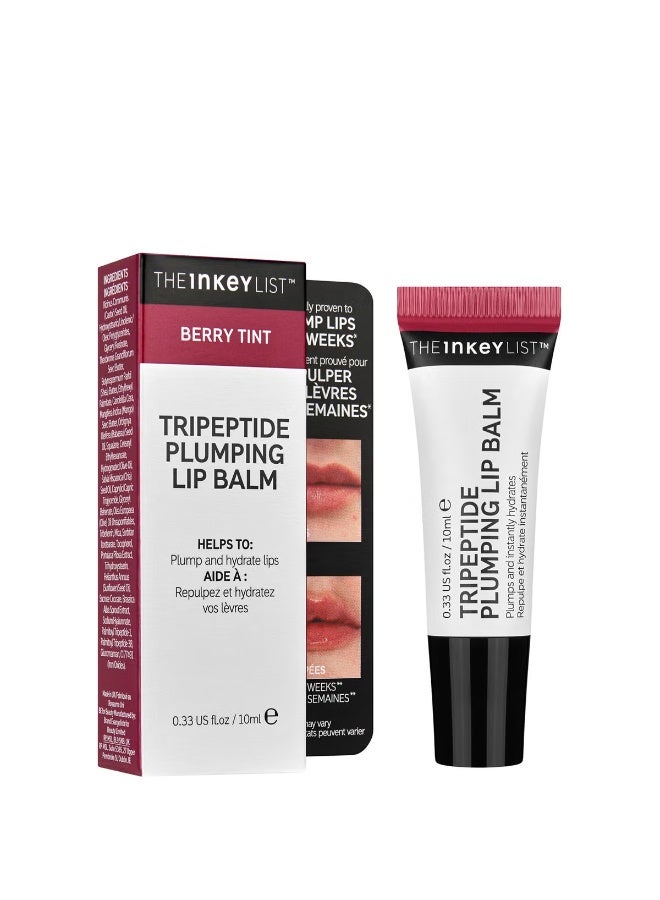 مرطب الشفاه الثلاثي الببتيد من إنكي ليست - لون التوت - Image 2