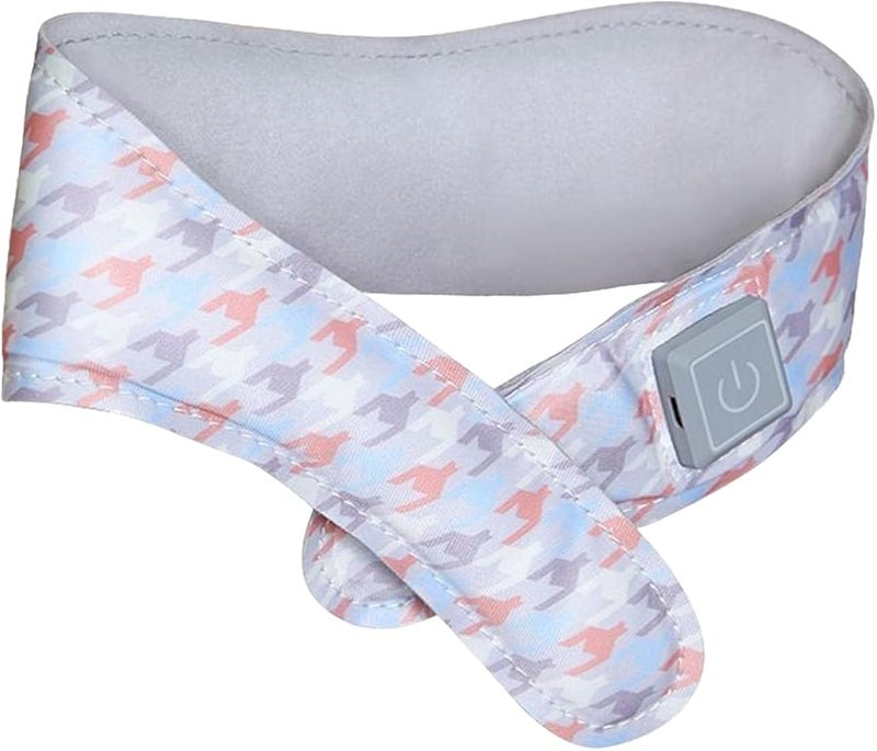 Electric Heated Scarf Neck Warmer Adjustable 3 Heat Settings Cotton Fleece - Image 2