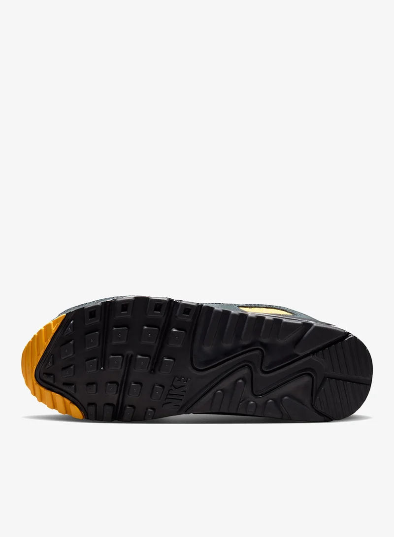 Nike BLACK/YELLOW OCHRE-WHITE Air Max 90 Se Print for Women | Best Price UAE