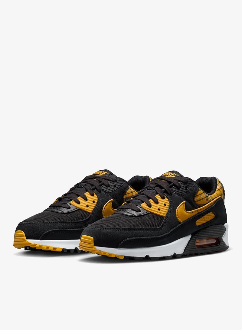 Nike BLACK/YELLOW OCHRE-WHITE Air Max 90 Se Print for Women | Best Price UAE