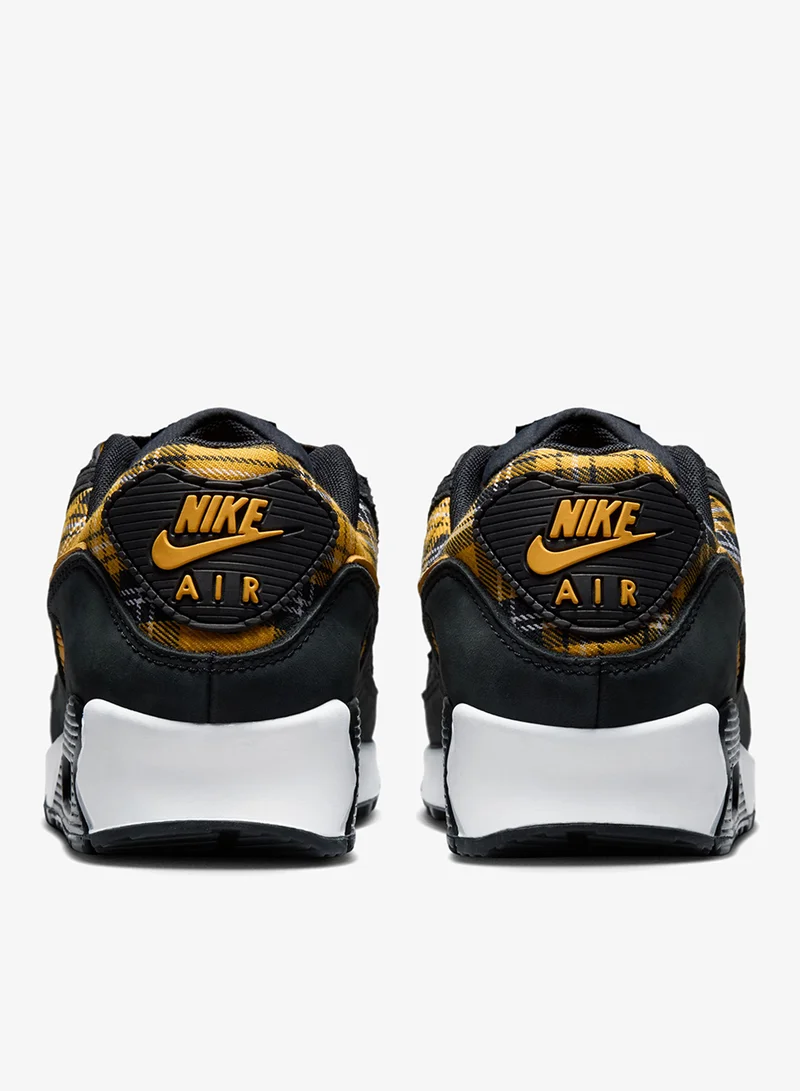 Nike BLACK/YELLOW OCHRE-WHITE Air Max 90 Se Print for Women | Best Price UAE