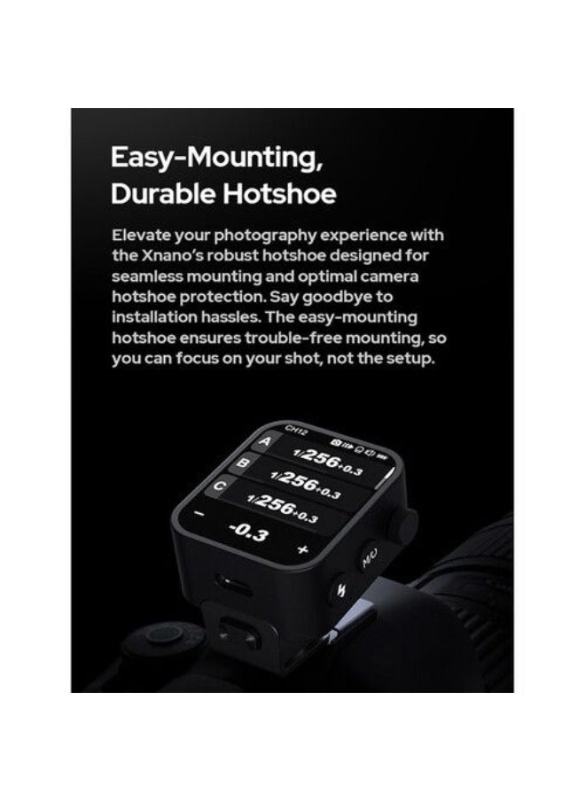 Godox - Godox Xnano C Touchscreen TTL Wireless Flash Trigger For Canon - Image 1