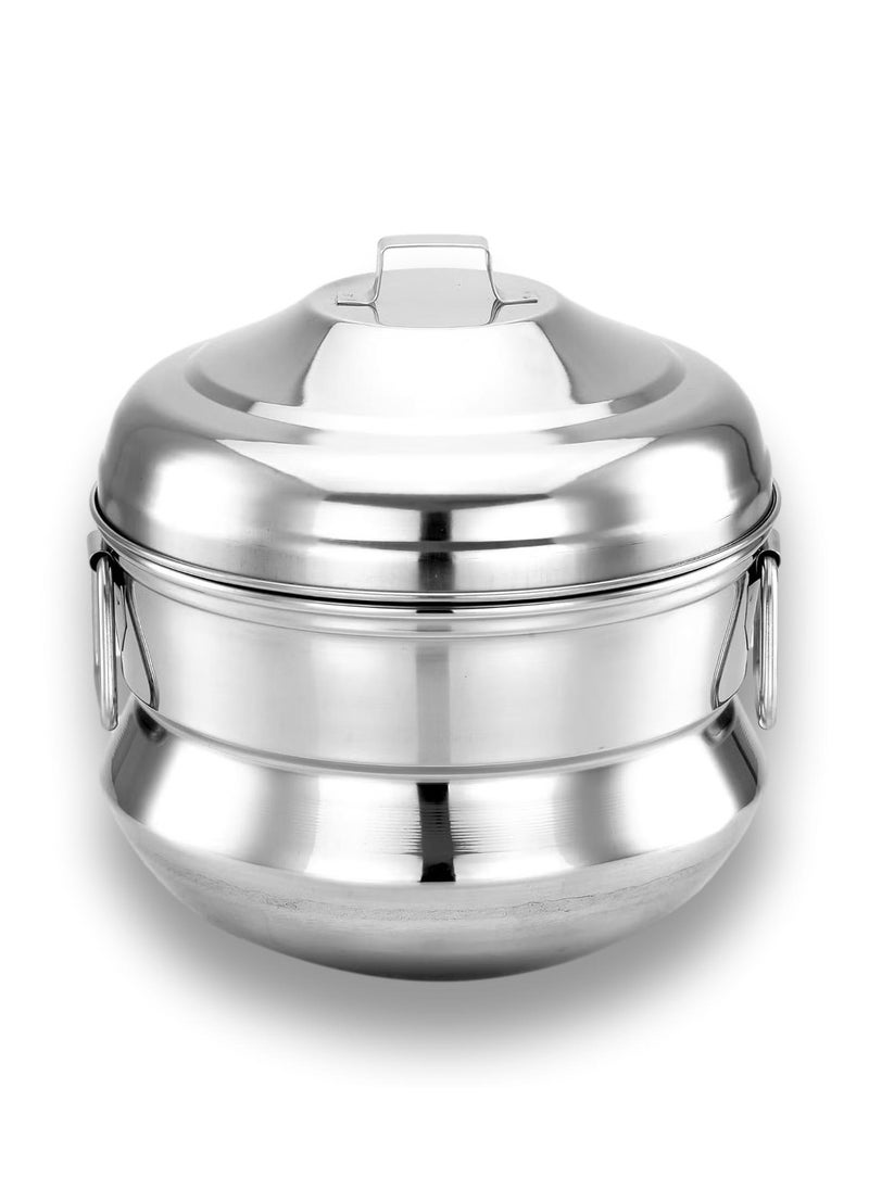Ayda 24 Pit Stainless Steel Idli Steamer Large  Pot 