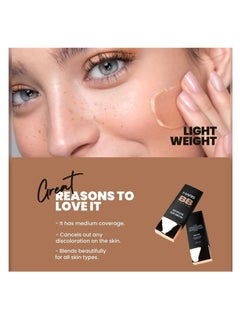 Mars MARS Lightweight Foundation with BB Cream Formula for Daily Use  Blendable BB Cream with Medium Coverage   Color Correction for All Skin Types 30 ml  Medium Beige  - Image 3