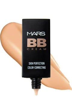 Mars MARS Lightweight Foundation with BB Cream Formula for Daily Use  Blendable BB Cream with Medium Coverage   Color Correction for All Skin Types 30 ml  Medium Beige  - Image 1