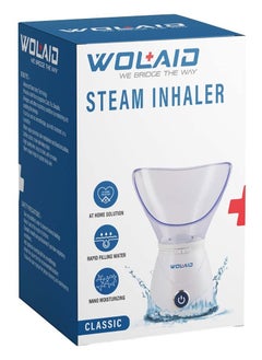 WOLAID Classic Steam Inhaler for Colds Flu Sinus Congestion and Dry Nasal Passage 