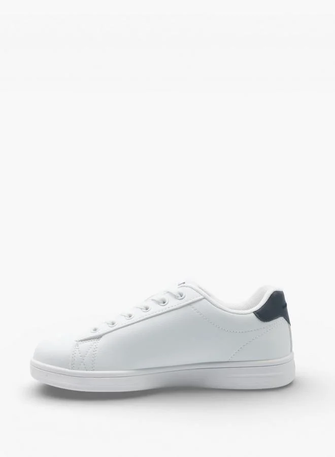 U.S. Polo Assn. WHITE Women PINO GLB 6FX Lace-Up Ankle Sneakers for Women | Best Price UAE