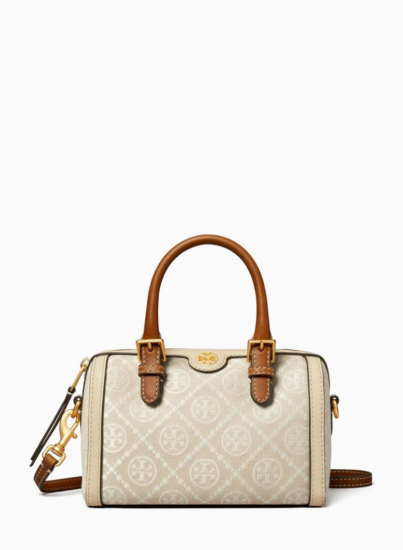 Burch TORY BURCH T Monogram Mini Barrel Bag - Image 1