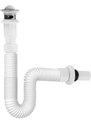 Kitchen Bathroom Sink Drain Pipe 15-31 inch, Telescopic Deodorant Steel Drainer for Sink or Wash Basin with ABS Magic-Pipe Full Set, Expandable & Flexible - pzsku/ZE0A4735119C78C2E1C89Z/45/_/1720945419/ac967cb2-7ca4-48e9-9290-c685955fb5b3